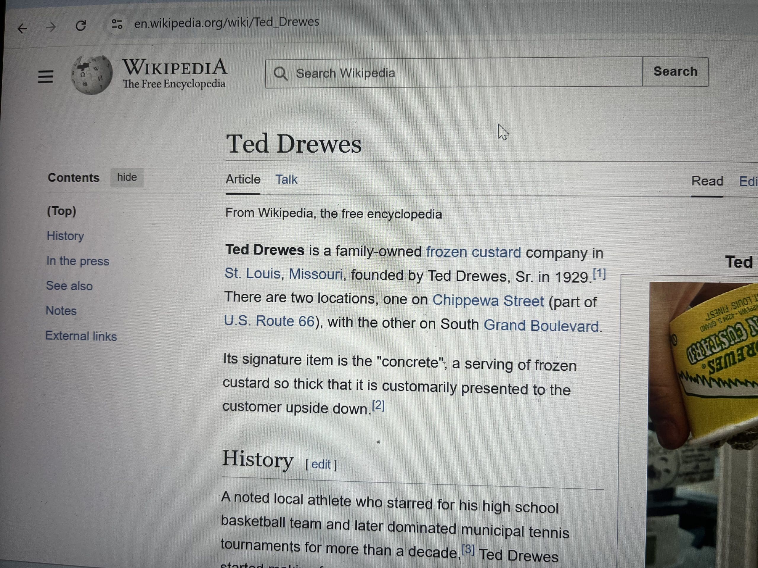 St Louis Restaurant Review - Restaurants with Wikipedia Page