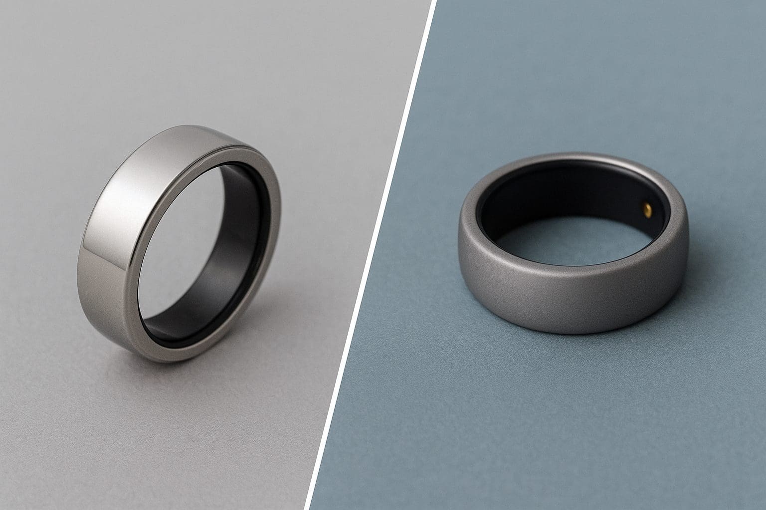 Comparison chart of Samsung Galaxy Ring vs Oura Ring 4