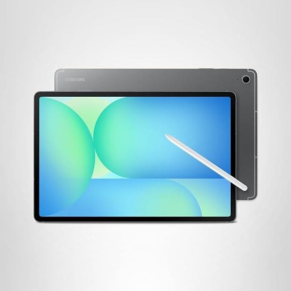 Back design of Samsung Galaxy Tab S10 in gray color