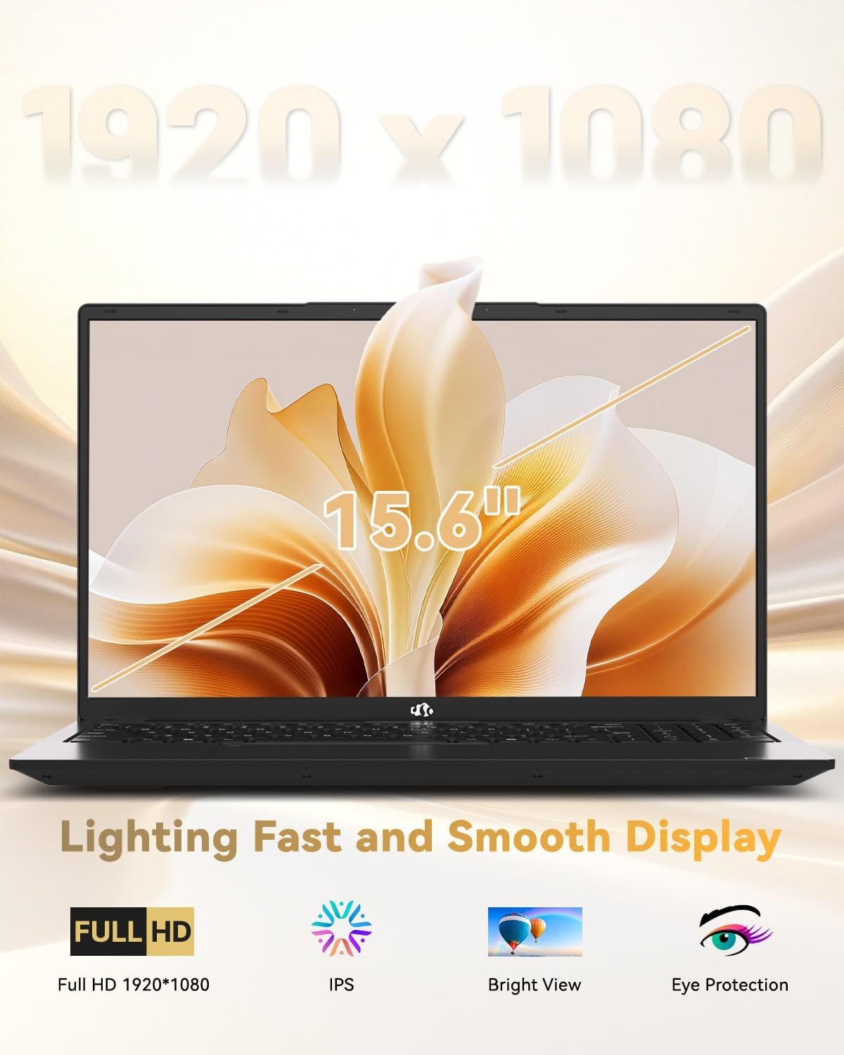 NIMO laptop performance 15.6-inch IPS FHD display