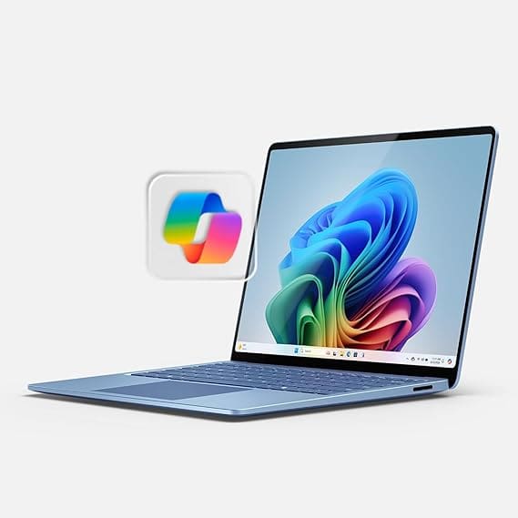 Microsoft Surface Laptop (2024) Sapphire color side profile