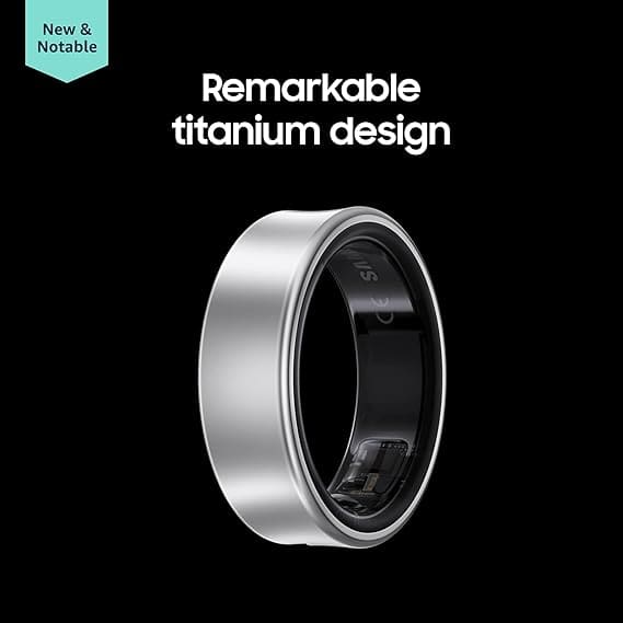 Samsung Galaxy Ring Titanium Silver – Best Smart Ring 2025 contender