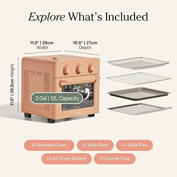 Free Delivery Smart Air Fryer Toaster Oven 2025 Box