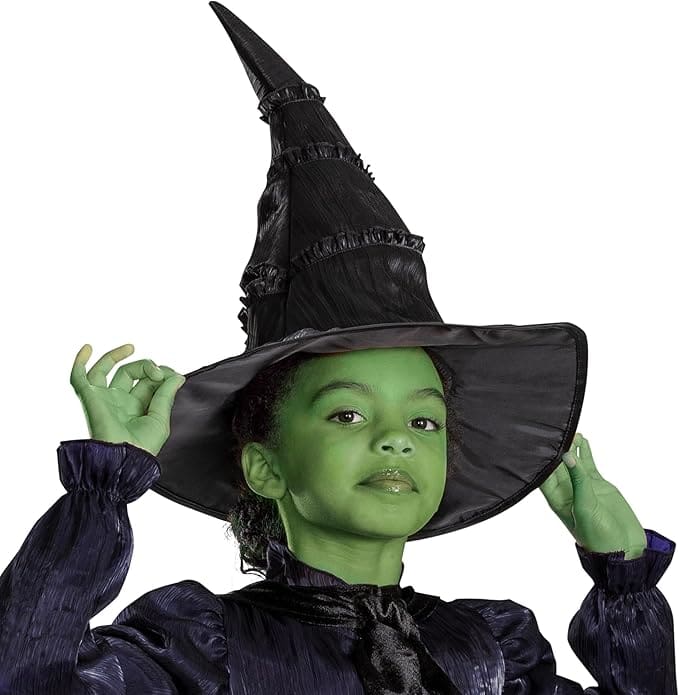 Wicked Elphaba Costume Girls Back View