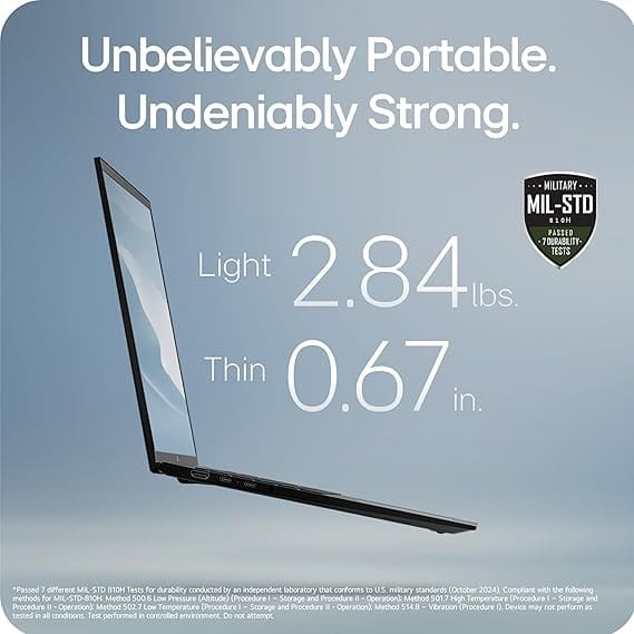 Intel Evo Edition Laptop Running Windows 11 Home
