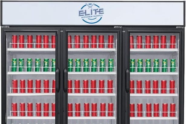 Commercial Display Refrigerator Front View