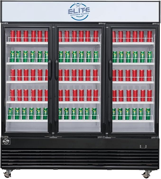 Commercial Display Refrigerator Front View