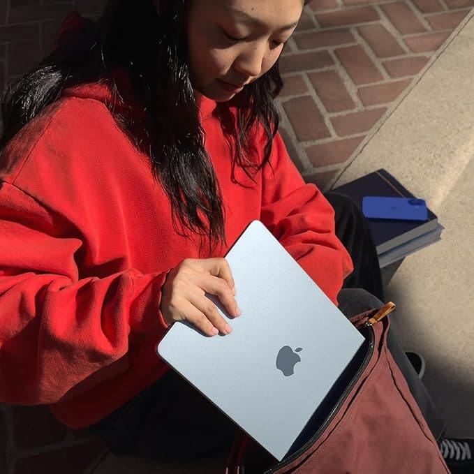 Apple MacBook Air 2025 with Touch ID and slim design