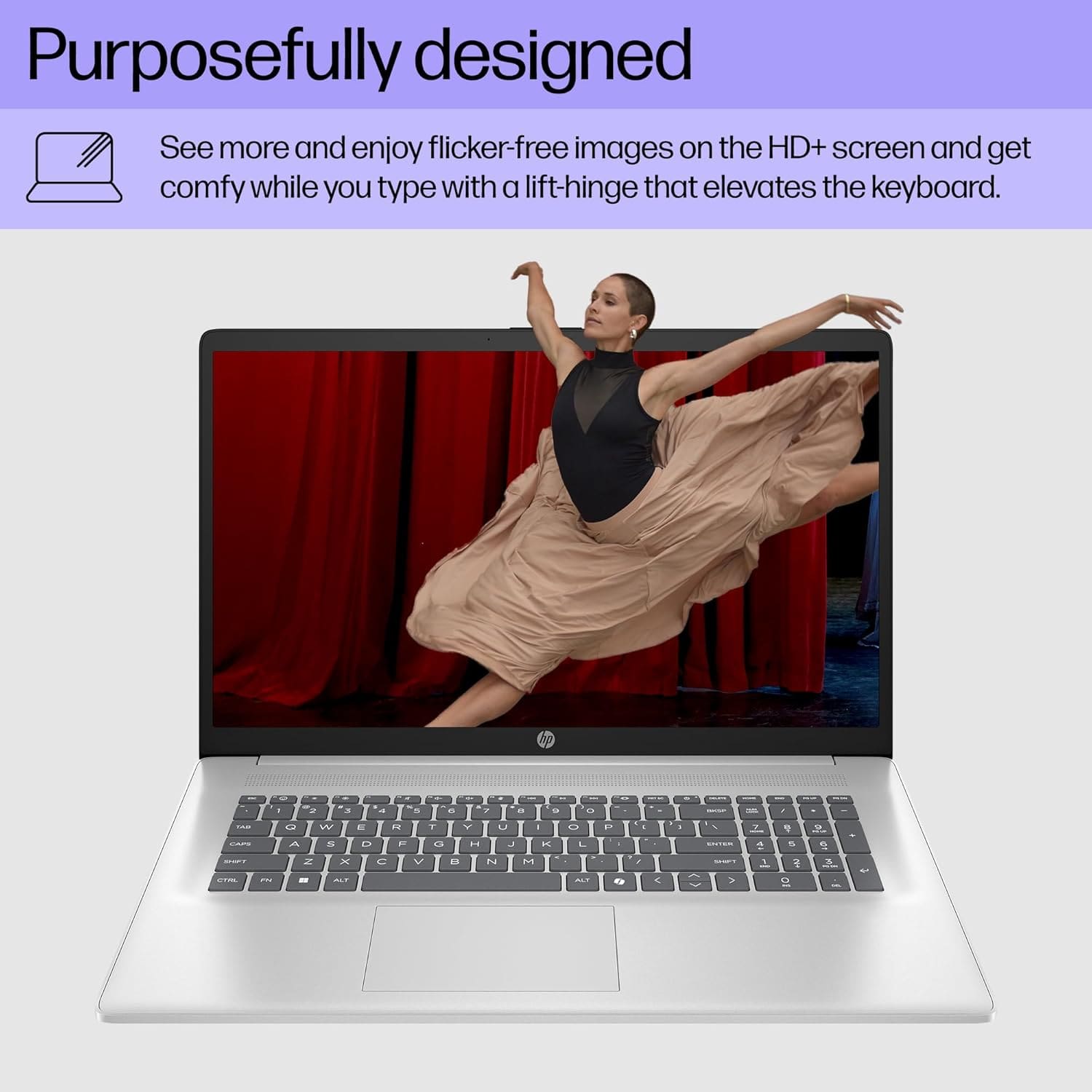 HP Touchscreen Laptop business setup with Copilot AI