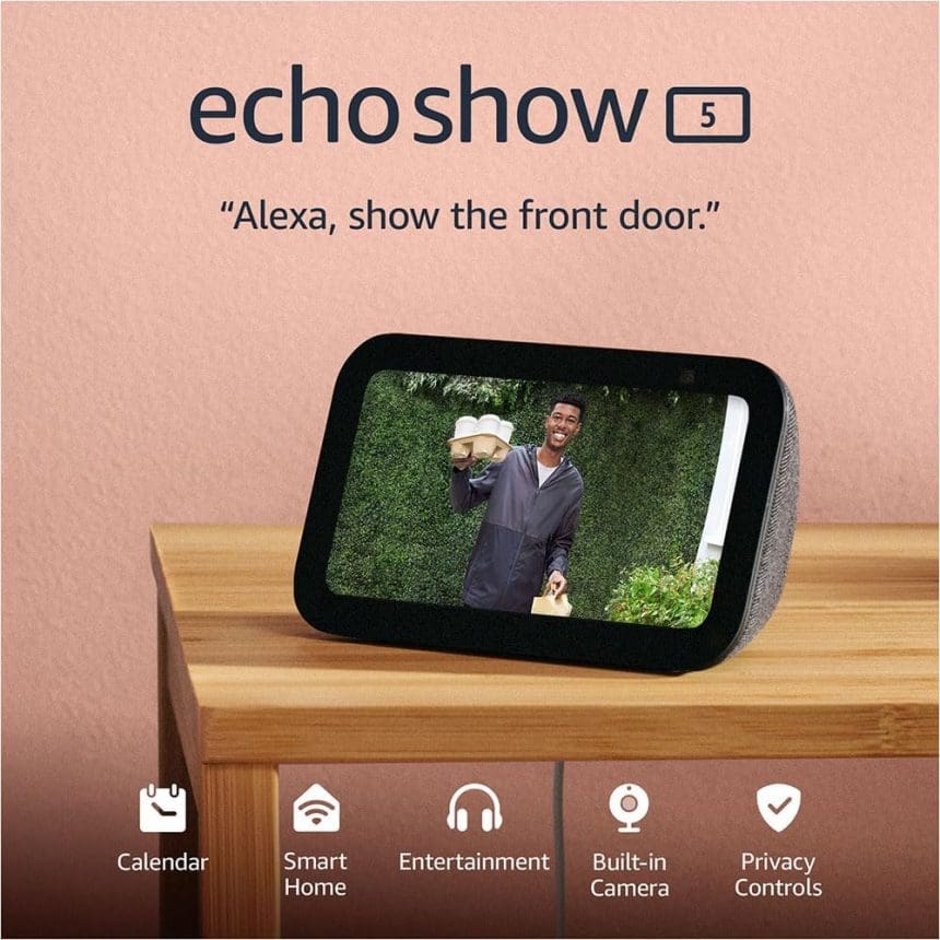Alexa voice assistant Echo Show 5 smart display