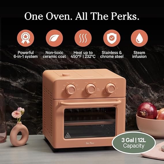Compact Smart Air Fryer Toaster Oven 2025 Design