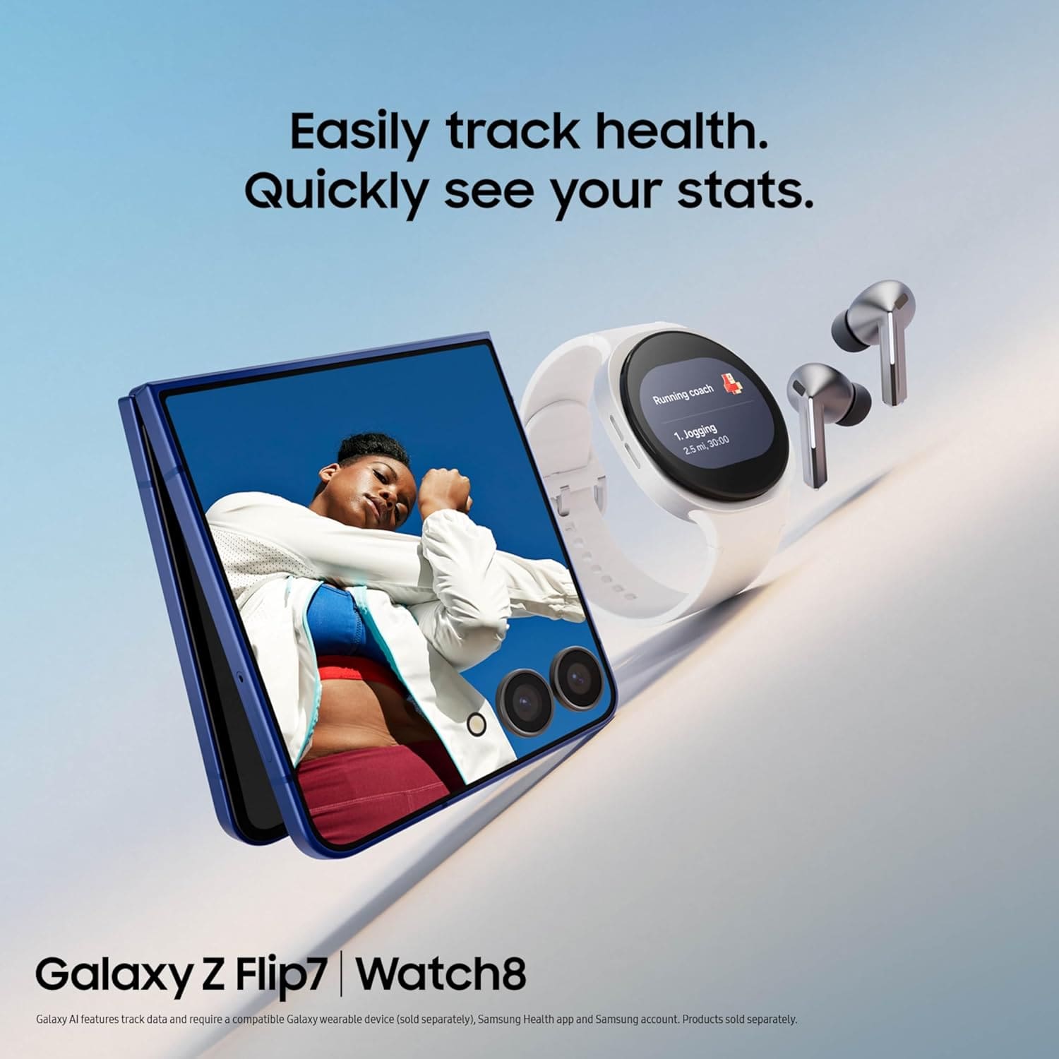 Samsung Z Flip7 2025 – Stylish Jet Black Foldable Android Phone