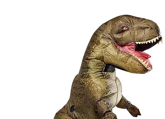 Jurassic Inflatable Costumes for Adults Front View