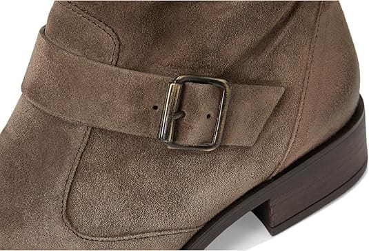Paul Green Luxury Boots for women paired with dress outfit