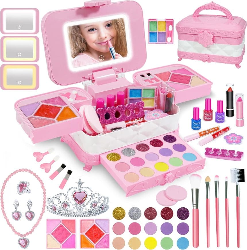 Makeup Kit for Girls 60 in 1 Complete Gift Set