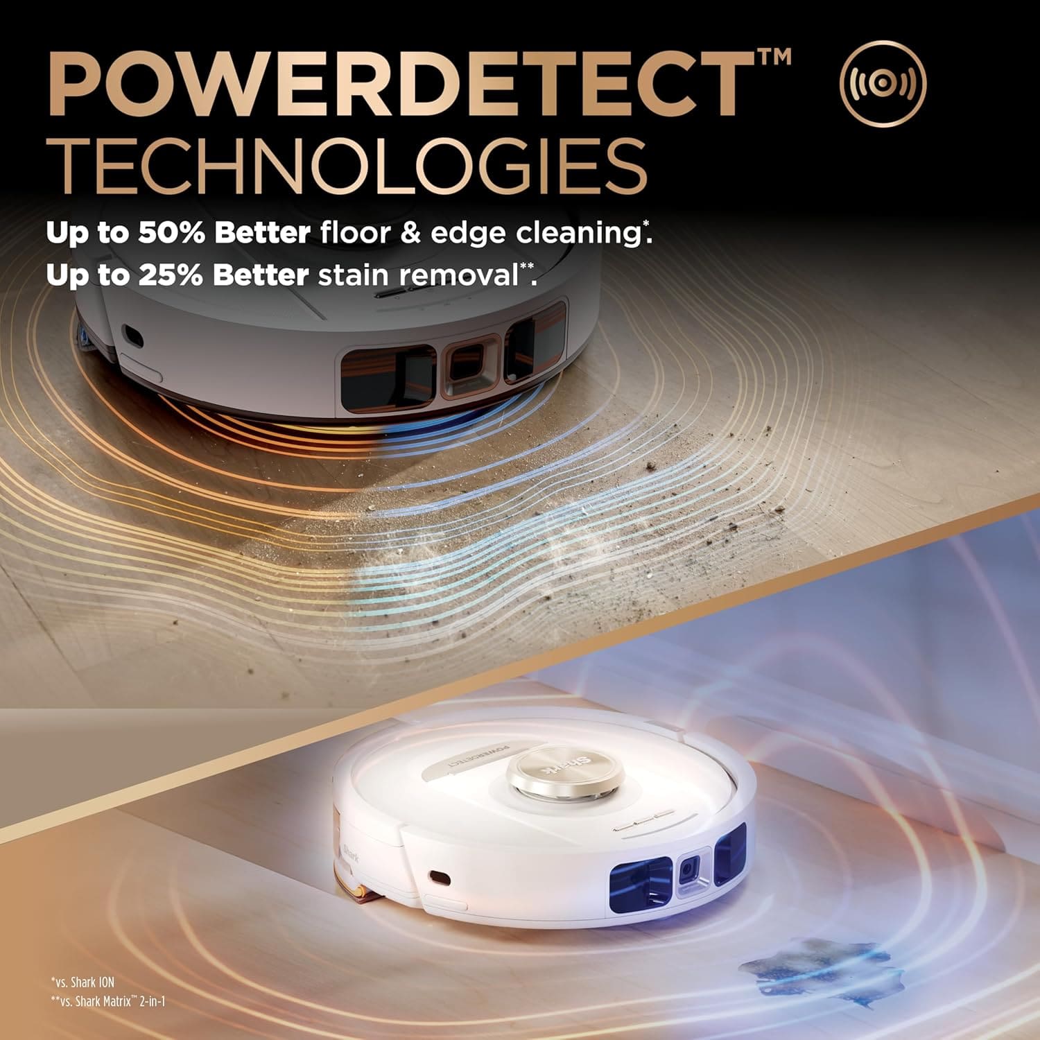Smart Robot Mop Combo with PowerDetect Cleaning