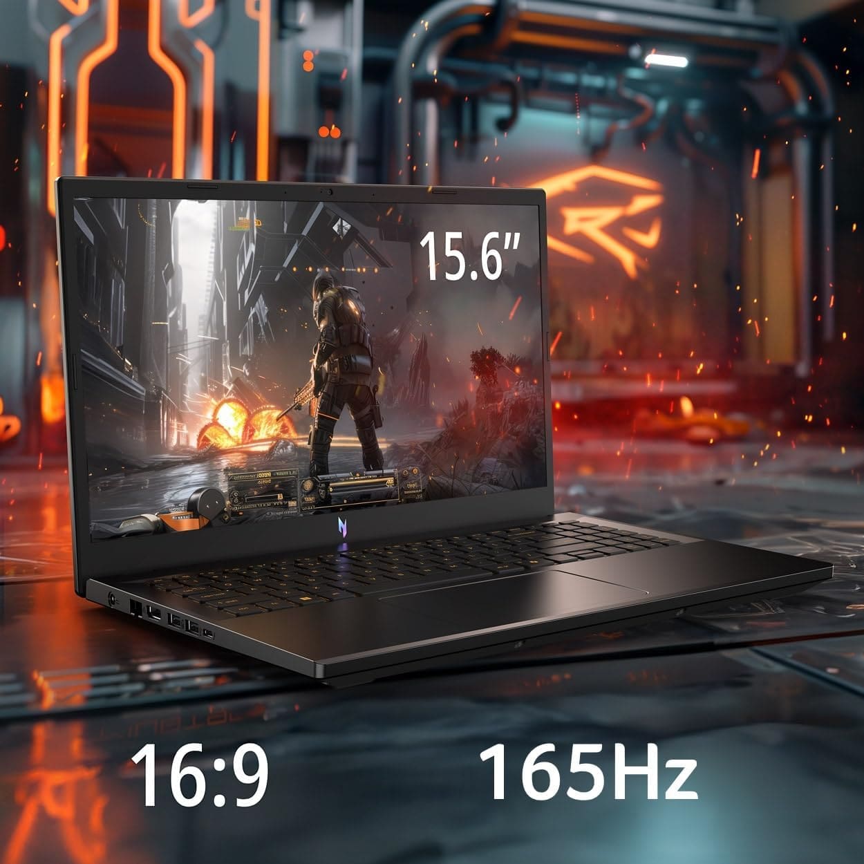 15.6 FHD 165Hz Display on Acer Gaming Laptop 2025