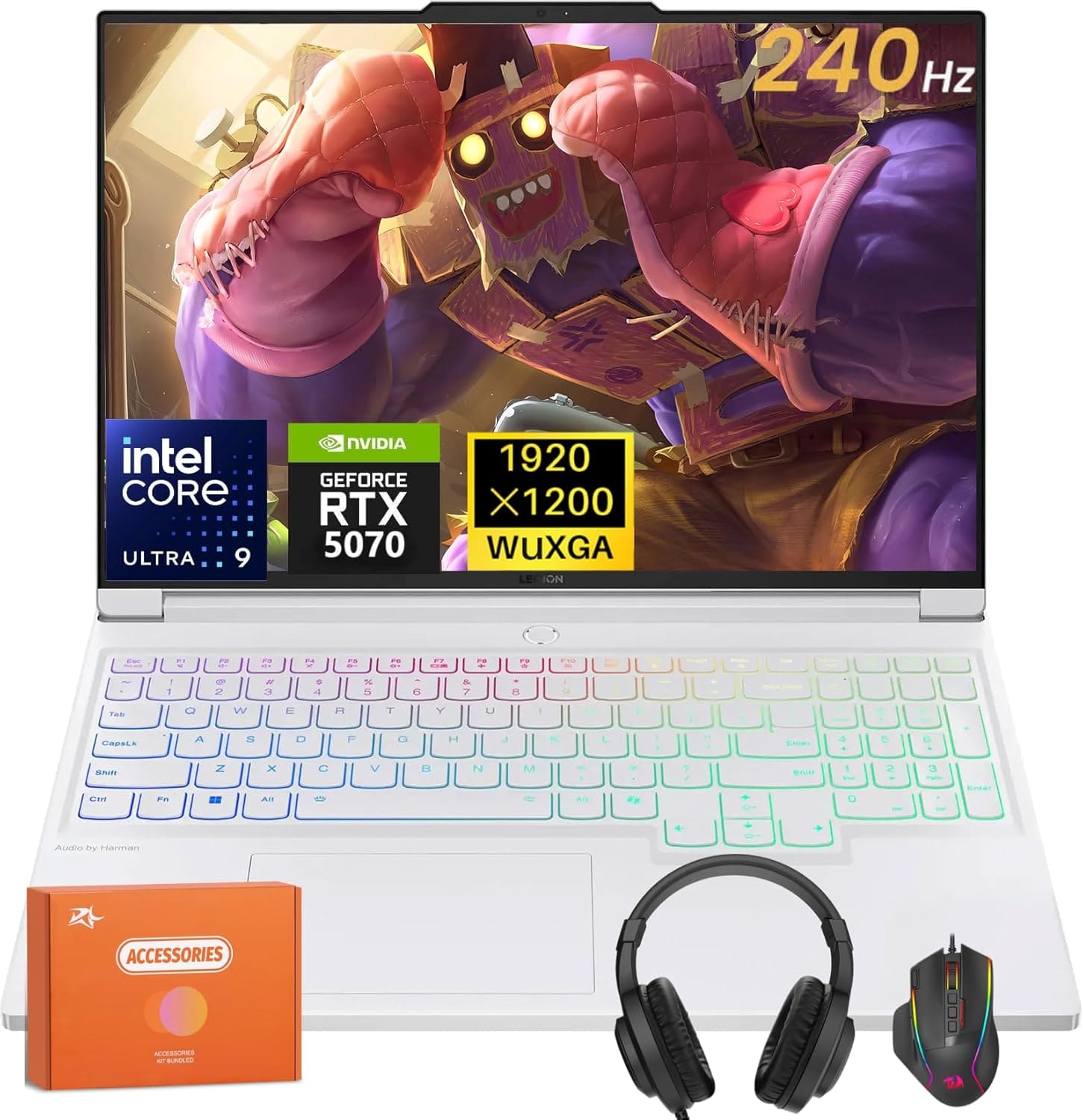 Best Lenovo gaming laptop front view