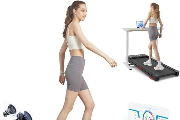 Treadmill for home gyms with 12 percent incline