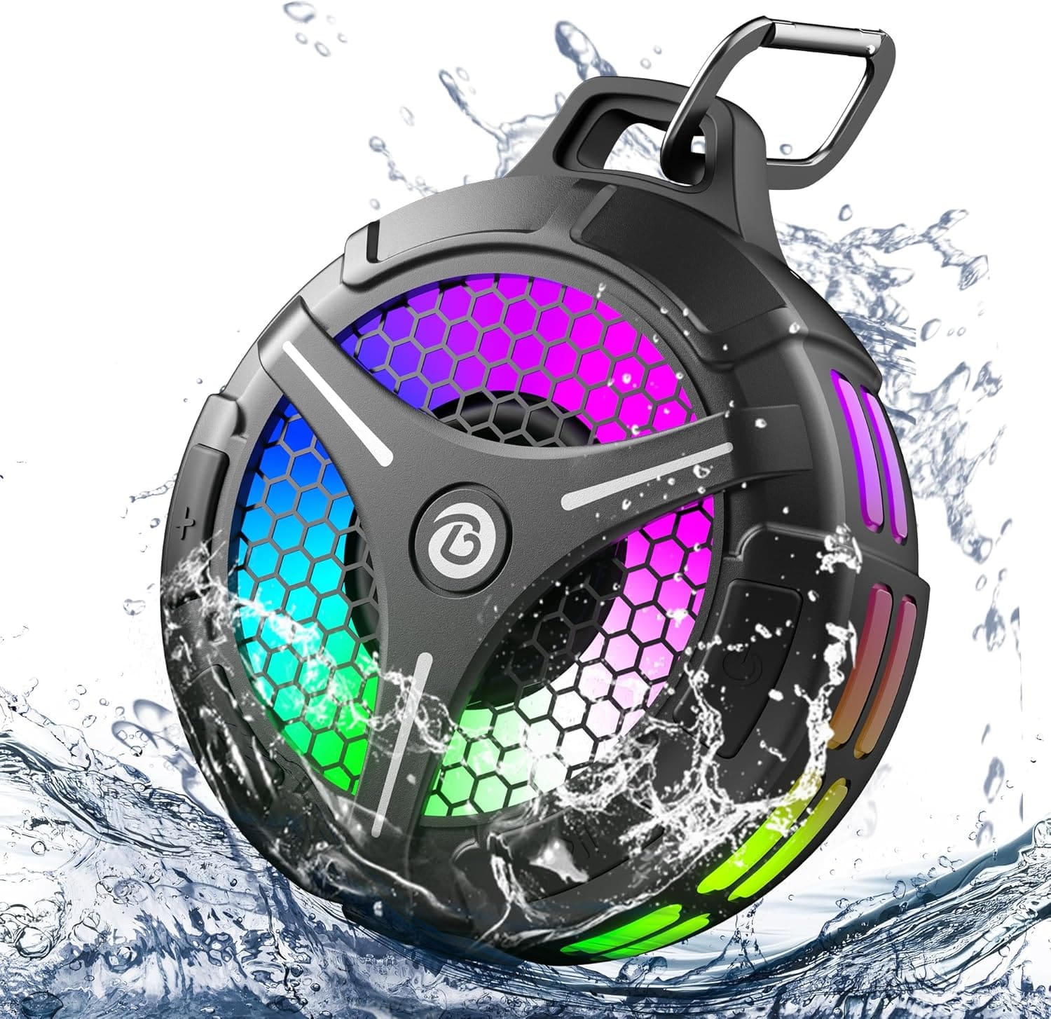 Bluetooth Shower Speaker waterproof front view