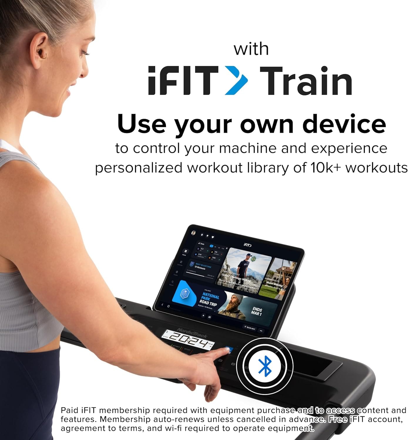 User training on NordicTrack T Series free delivery USA