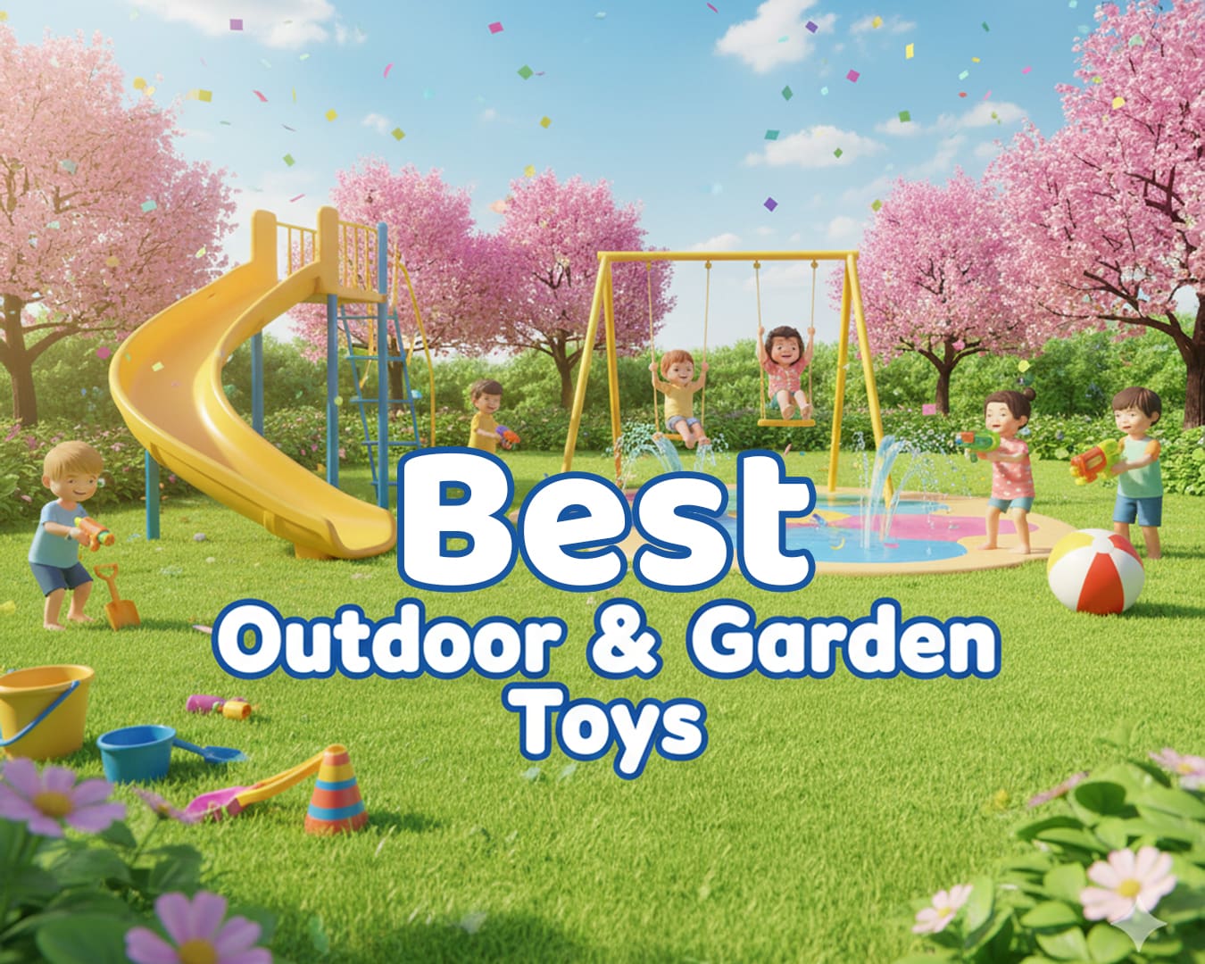 Best Outdoor Toys for Kids and Garden Toys for Kids