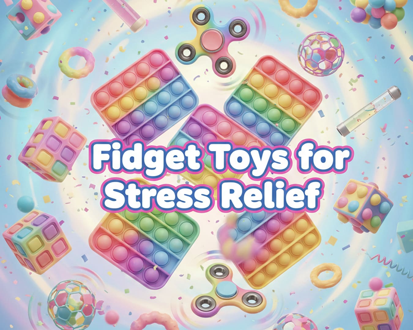 Fidget Toys for Kids and Stress Relief Play