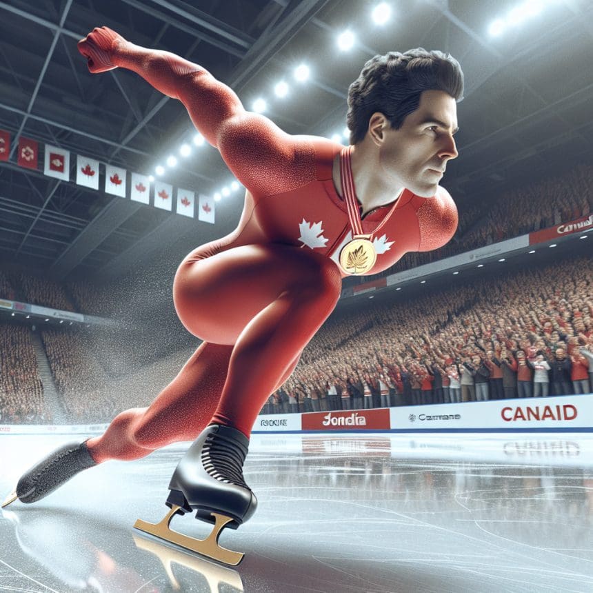 Canada's Steven Dubois Secures Gold in 500m at World Short Track Championships 1 1773534997