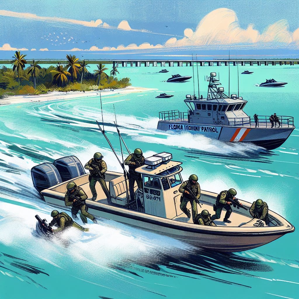 Florida Highway Patrol and Border Patrol apprehend 15 individuals in Key Largo operation. 2 1773729629