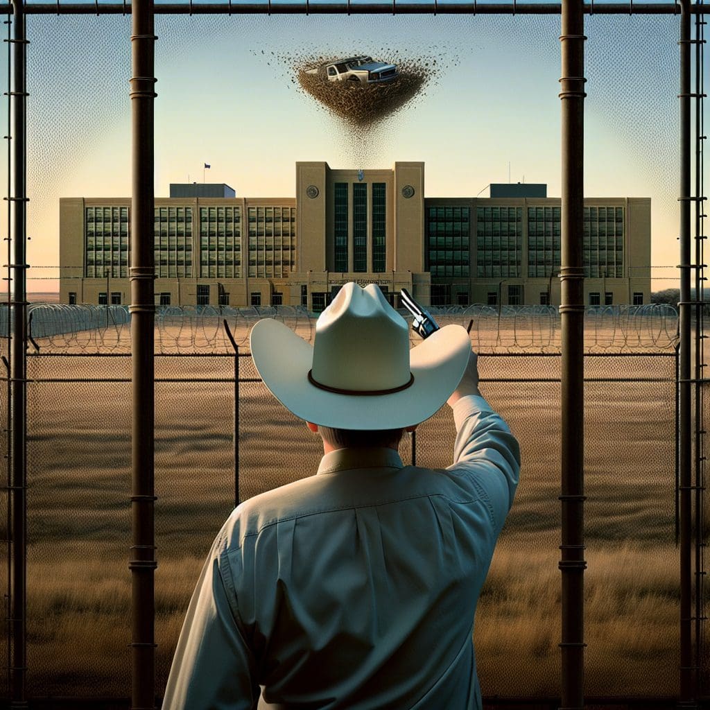 Texas Man Allegedly Caught on Video Tossing Human Bones Over FBI Dallas Fence 3 1774132356