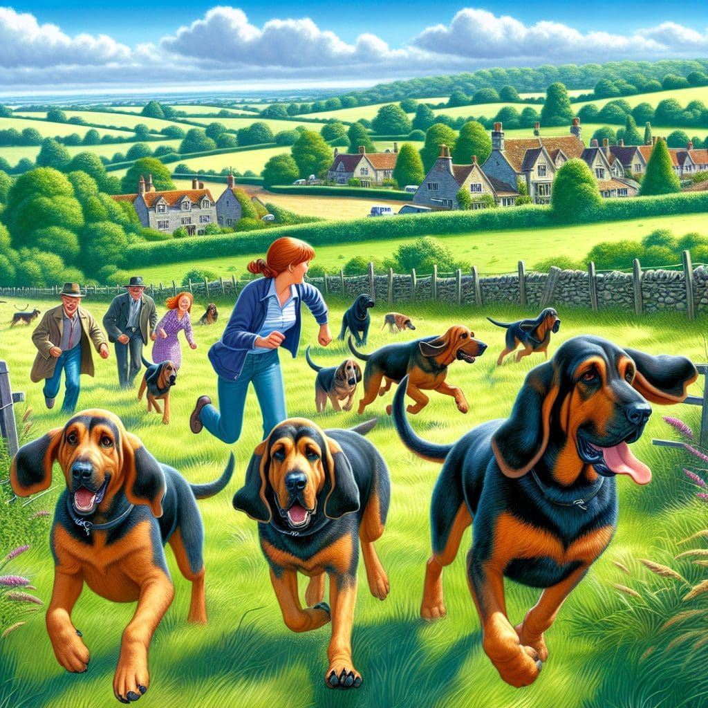 Love chasing after bloodhounds? England offers the perfect sport! 2 1774226429