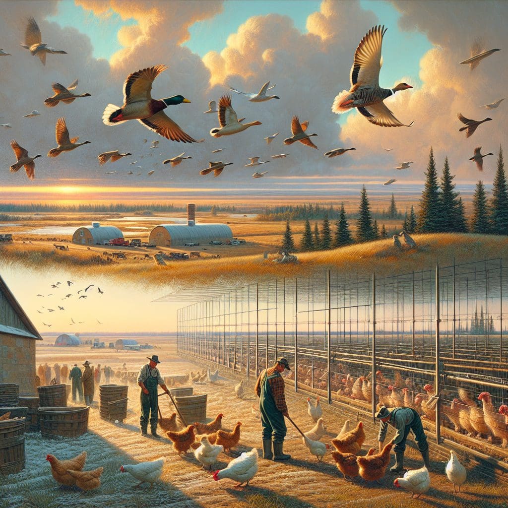 Alberta poultry producers prepare for spring migration following last year's increase in bird flu incidents. 2 1774265965