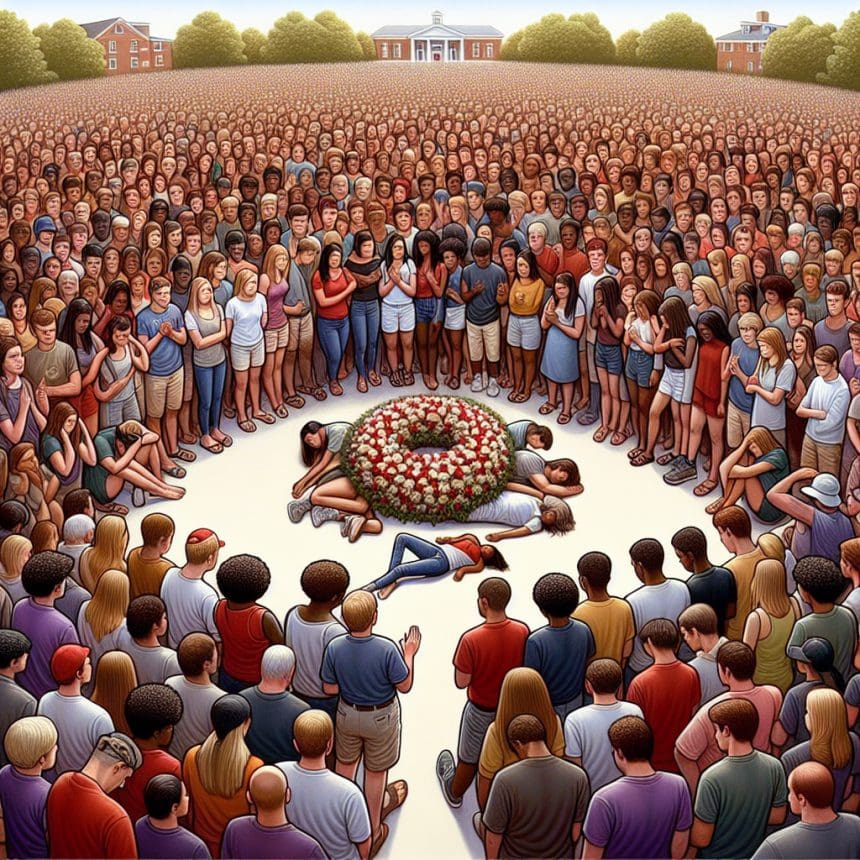 Jimmy Gracey's Memorial at the University of Alabama Draws Grieving Classmates 1 1774447809