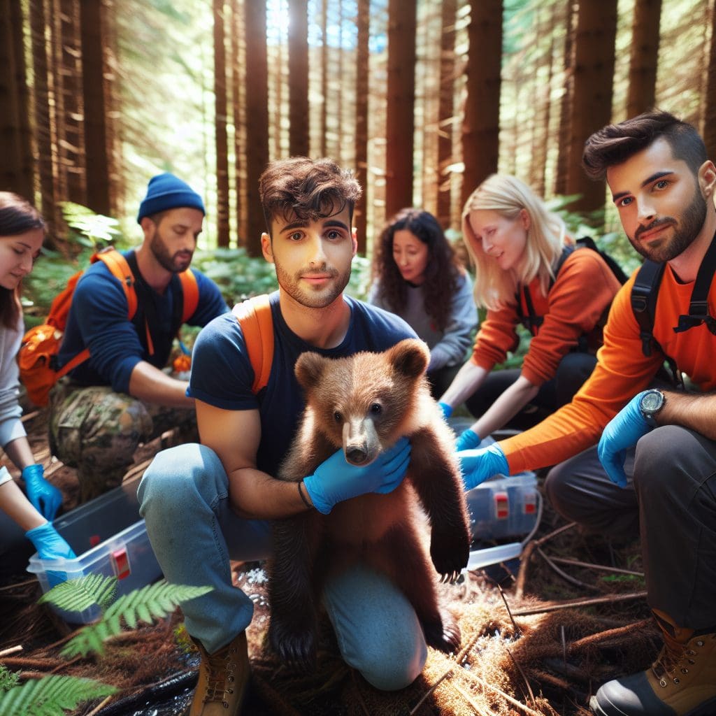 The Instant B.C. Volunteers Rescued a Bear Cub 3 1774610134