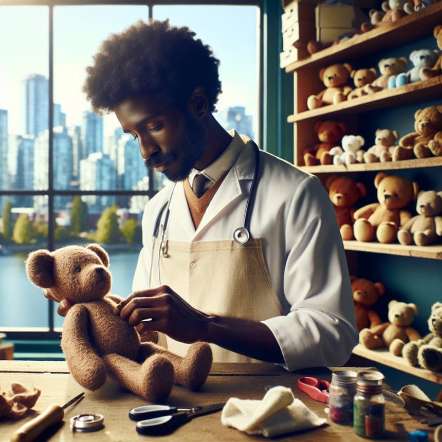 The Tales Behind These Bears: Vancouver 'Teddy Bear Doctor' Revives Worn Stuffed Animals 1 1774987299