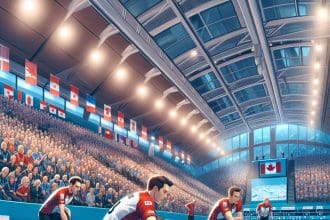 Matt Dunstone's Canadian curling team secures a tie for 3rd at the World Championships after clinching their third consecutive victory. 7 1774989025