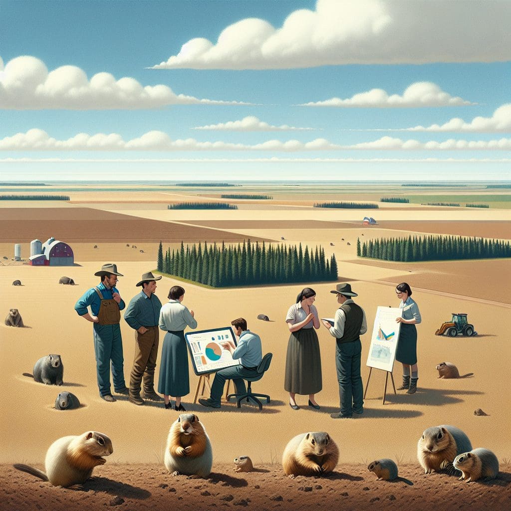 Saskatchewan hunting group proposes gopher control solutions for farmers. 2 1774991015